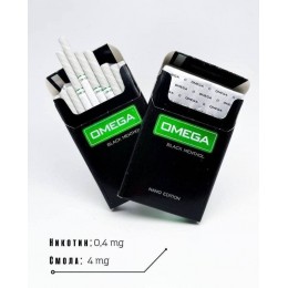 Omega Nano Black Menthol